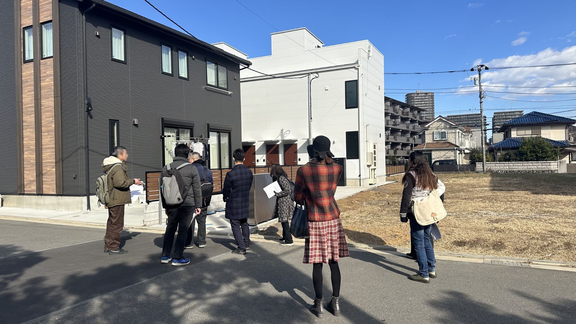 第1弾 更地見学会の様子（2026年1月25日開催）