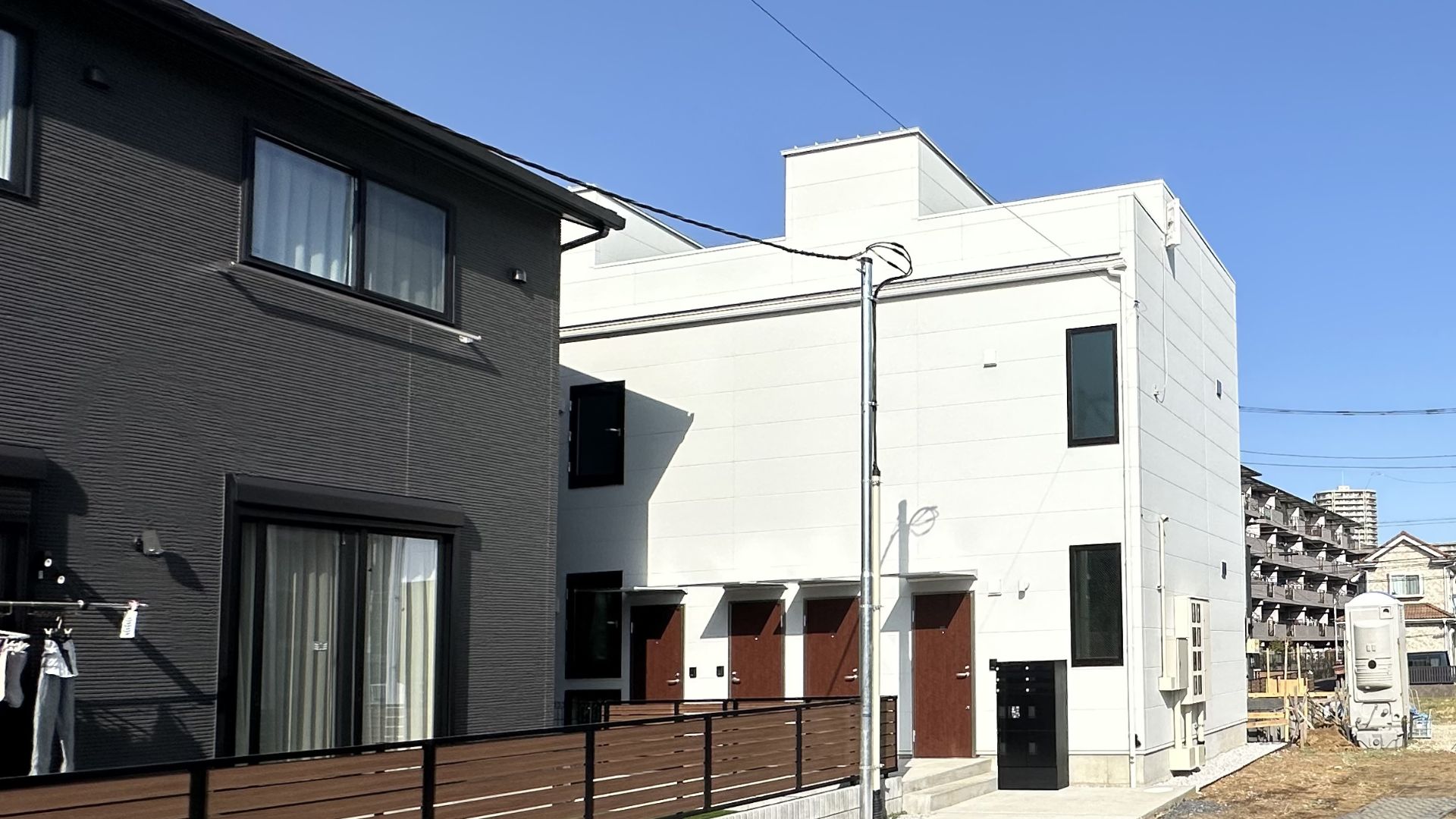 完成した建物（ぼかし表示・実物は当日、現地で）